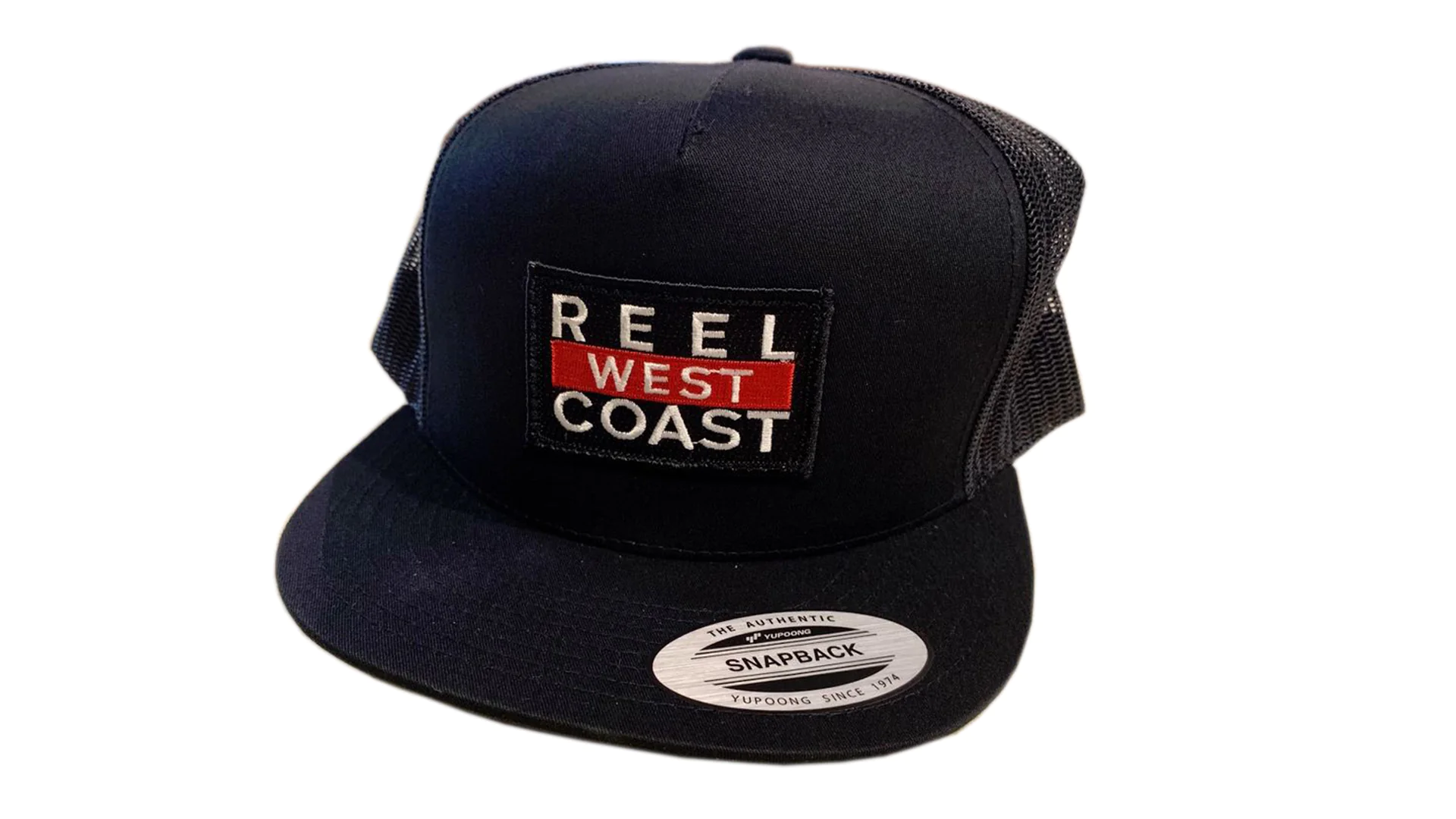 Reel West Coast Flat Brim Trucker Hat